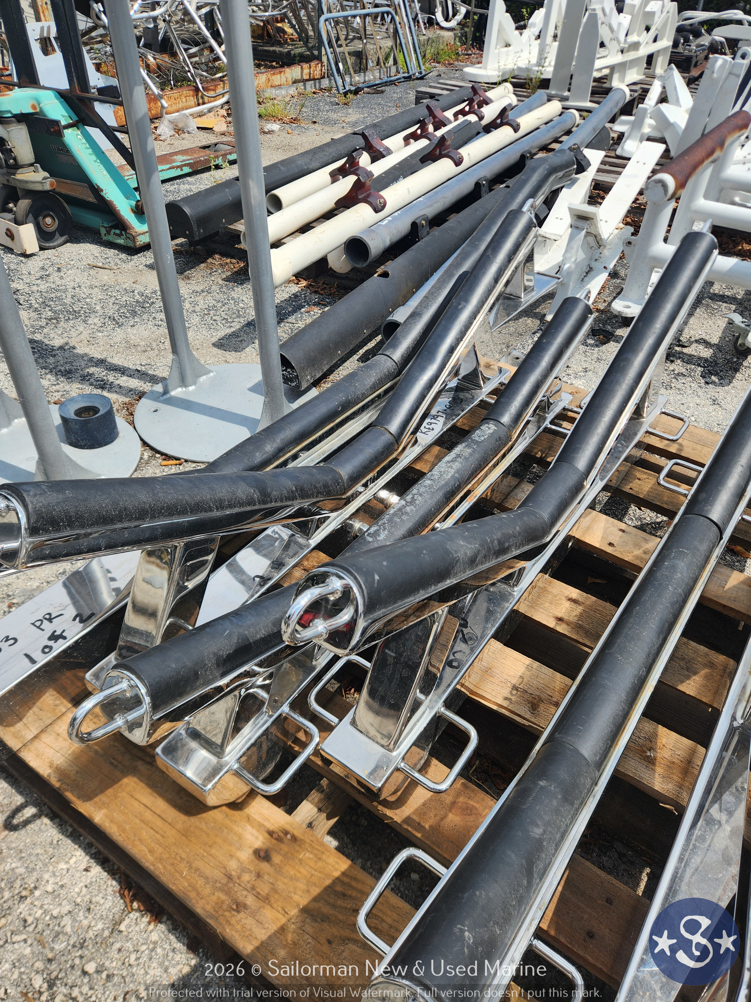 Chocks Stainless Steel Pair (Medium)