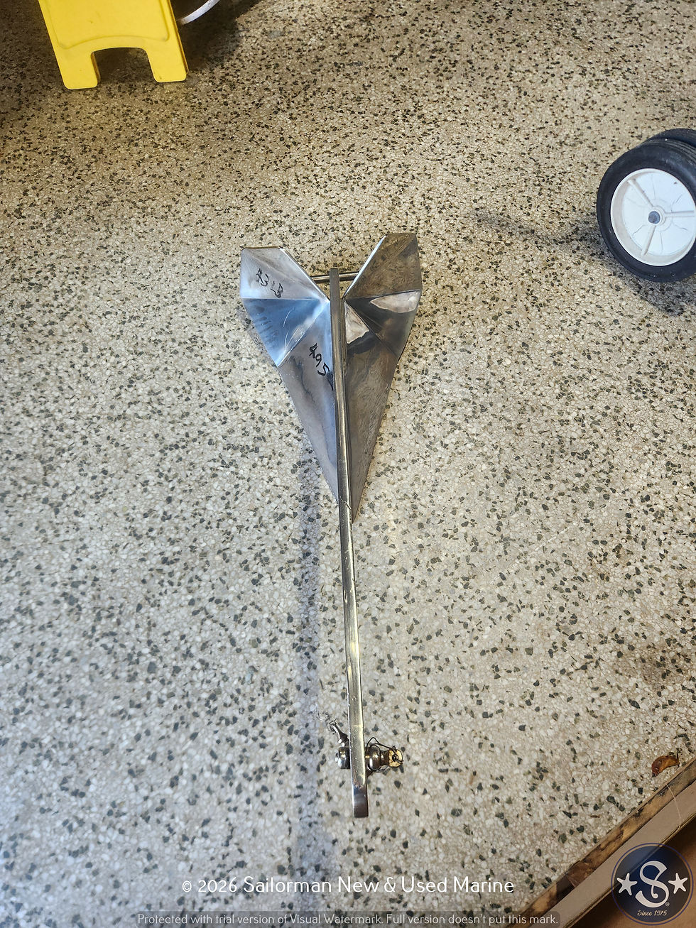 Thumbnail: 43Lb Stainless Delta-Like Anchor