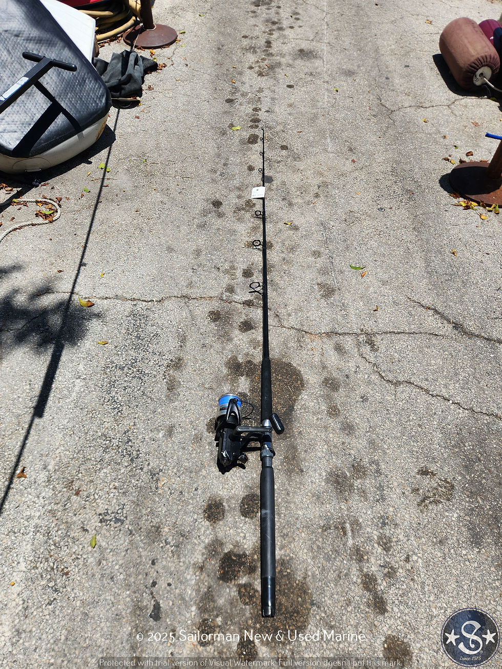 Thumbnail: Shimano 6500 Reel with Custom Rod