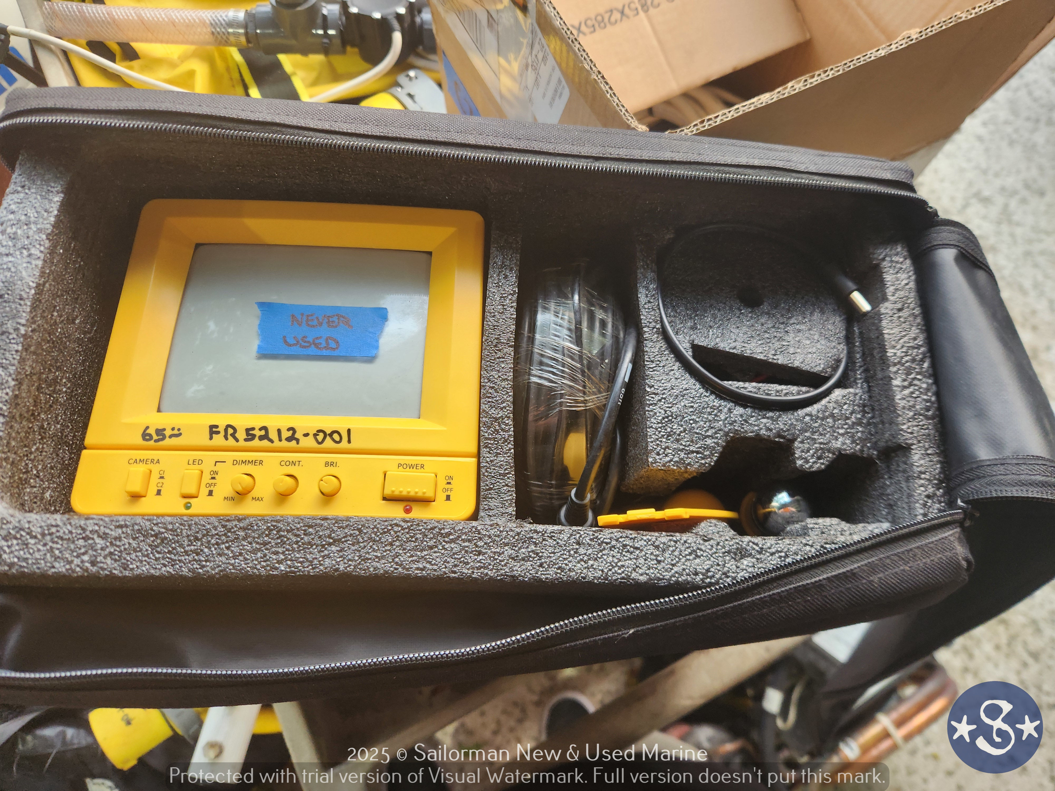 [Never Used] 12V Under Water Camera