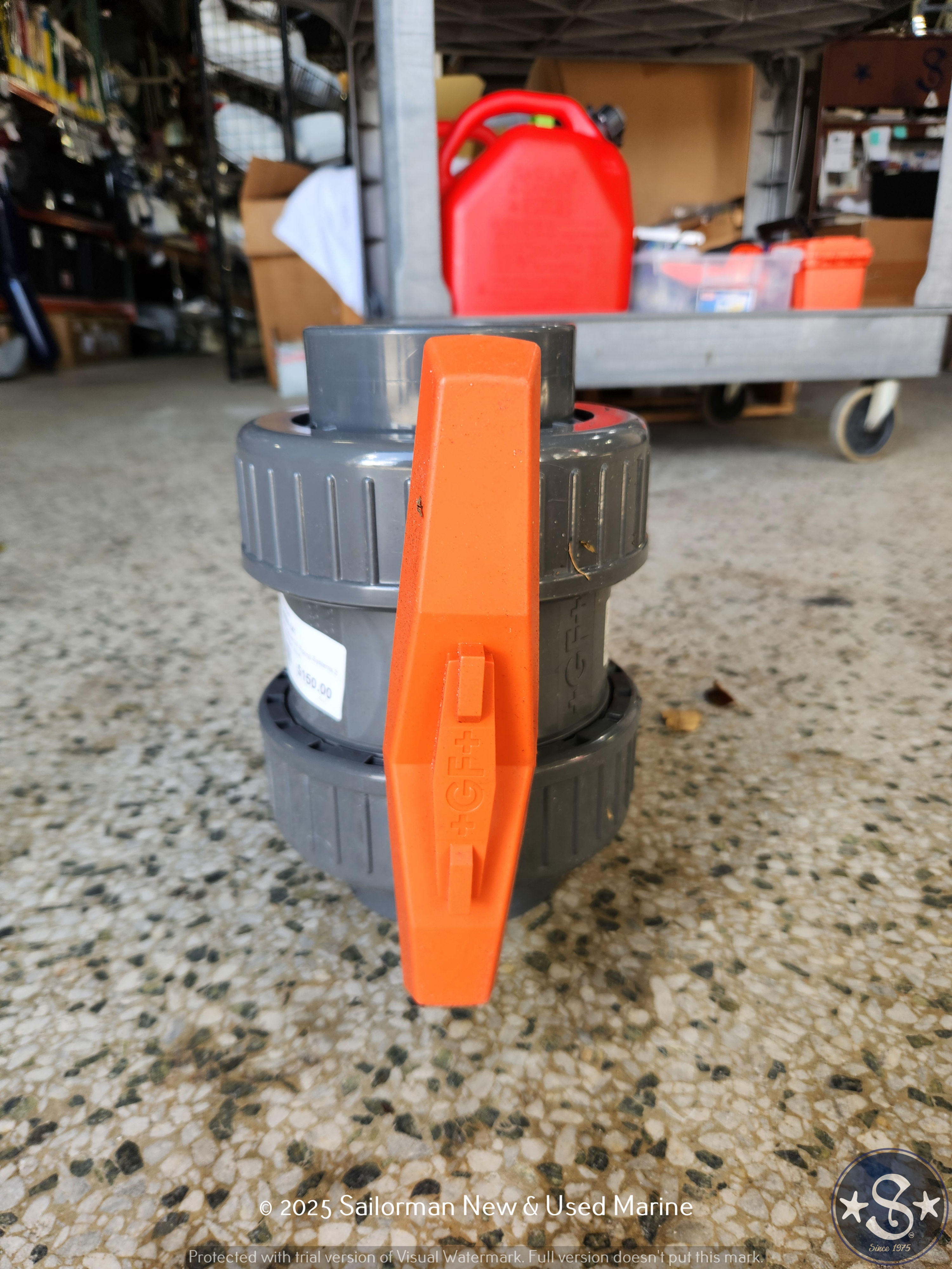 [Never Installed] GF Piping Systems 3 1/2" PVC Ball Valve