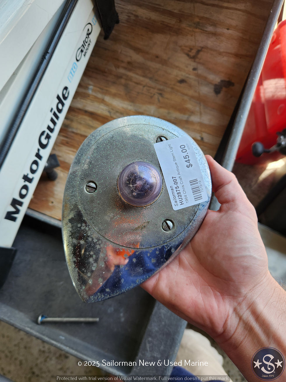 Thumbnail: 1964 Chris Craft Antique Stern Light