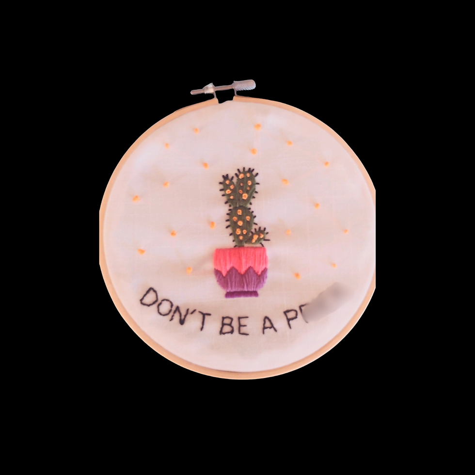 Prickly Truth Hoop