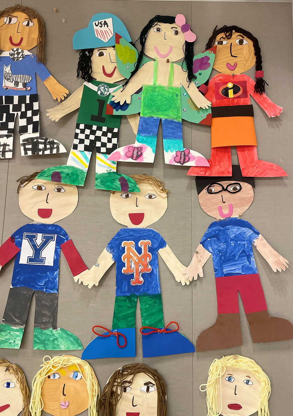 Kindergarten Artwork for an identity project