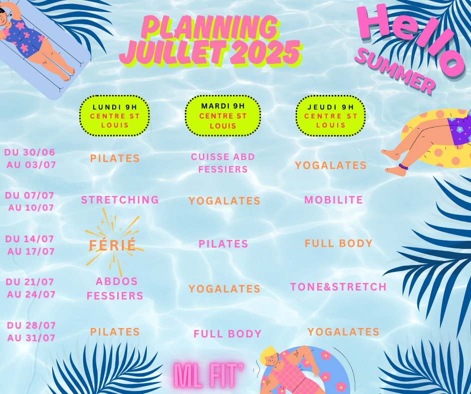 PLANNING ML FIT'