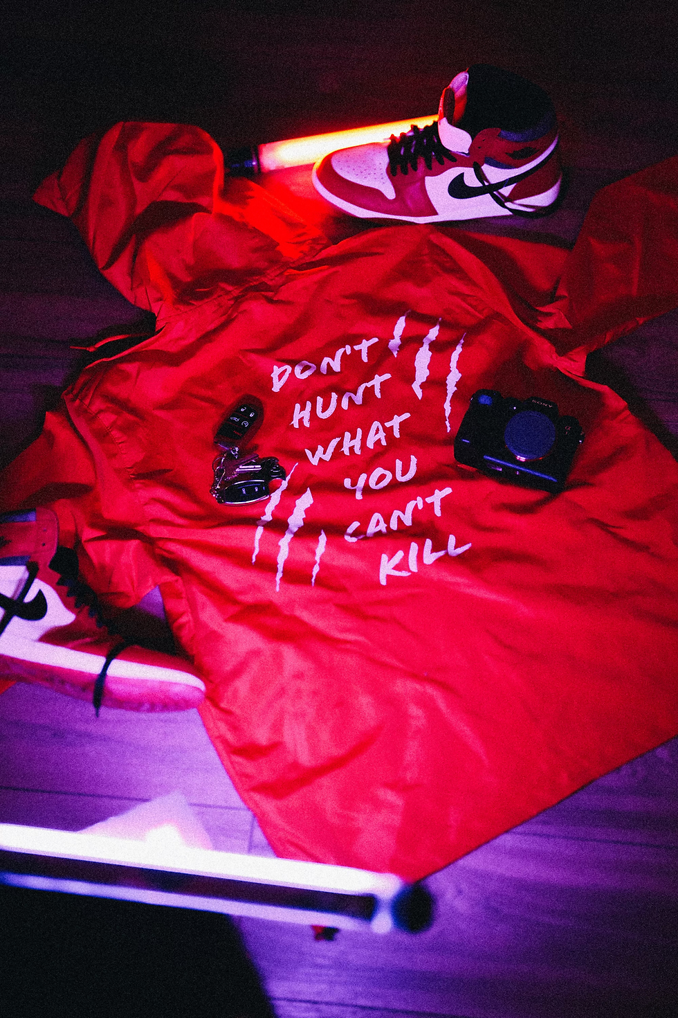 Don't hunt what you can't kill windbreaker