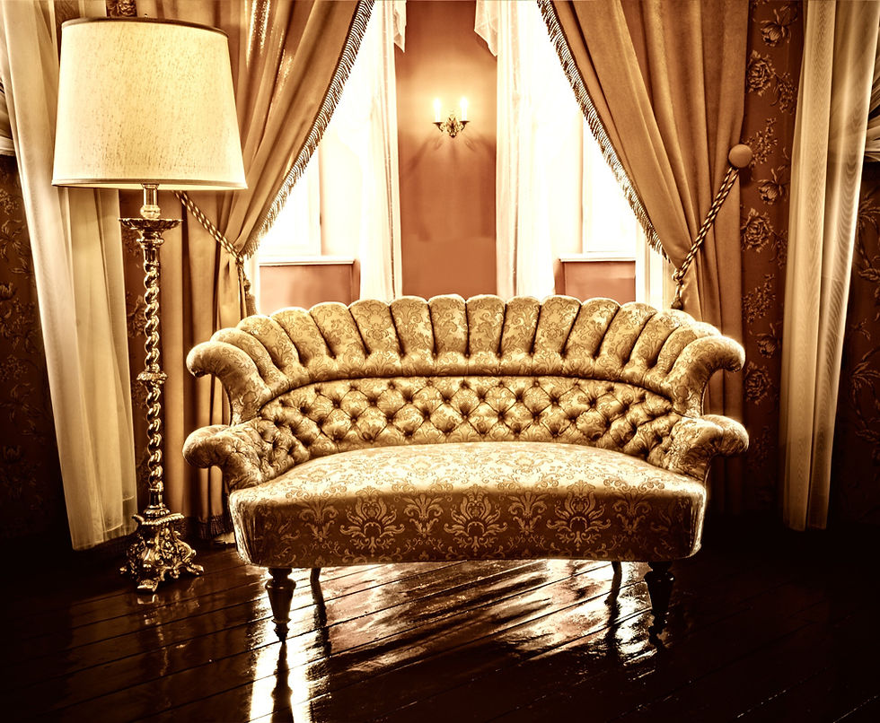 Gold Vintage Sofa