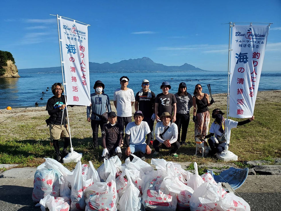 海の日のビーチクリーンを行いました