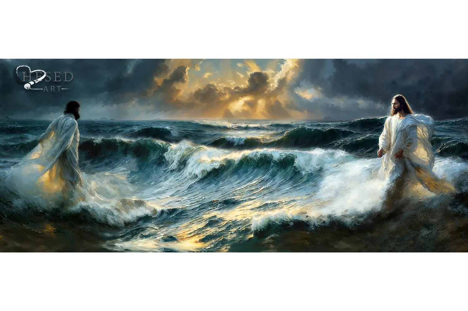 '...When He Saw The Wind Boisterous...'