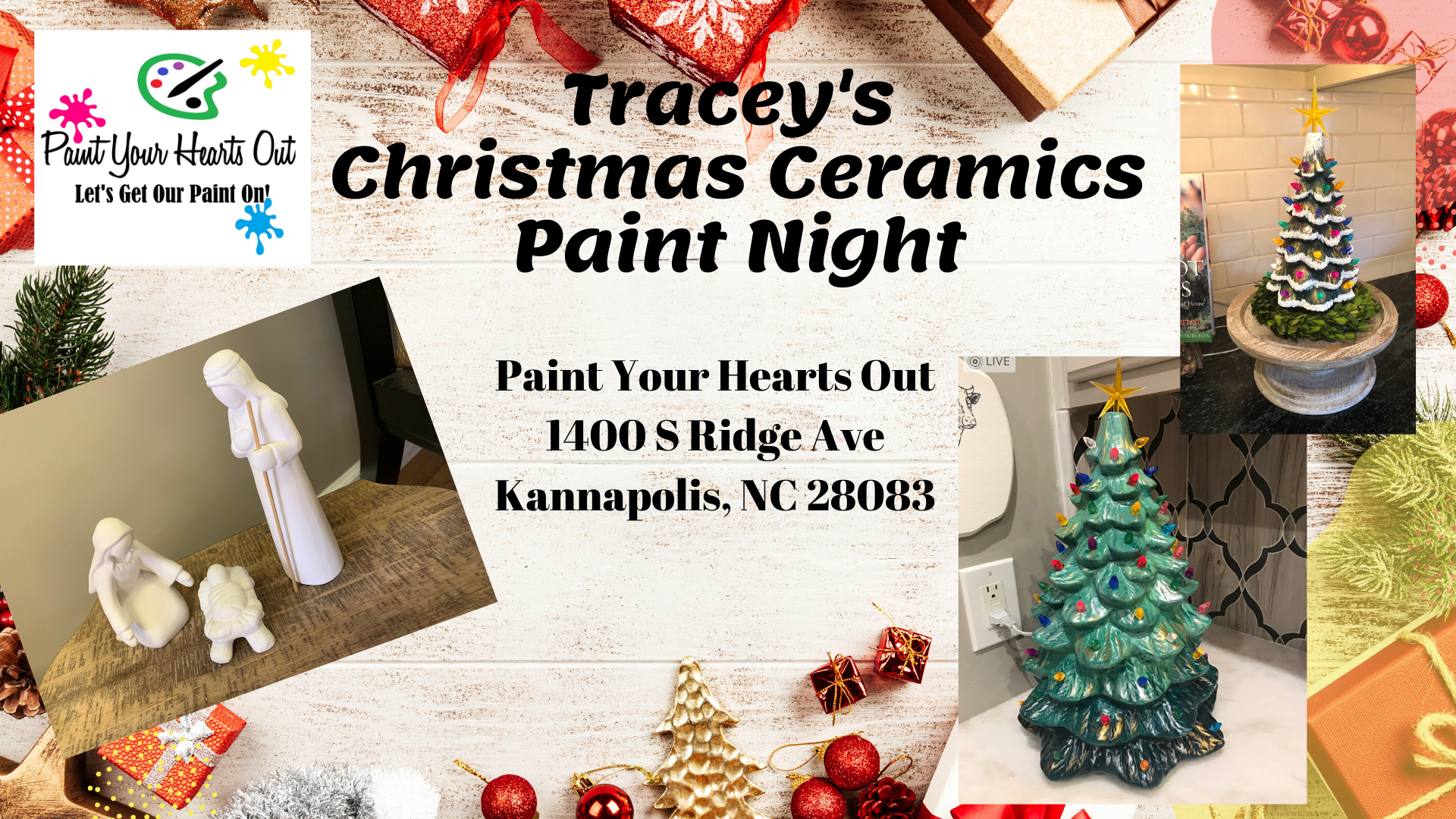 Private Tracey S Christmas Ceramics Paint Party