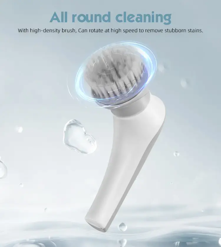 Thumbnail: Electric Rotating Cleaning Brush for Sink and Car