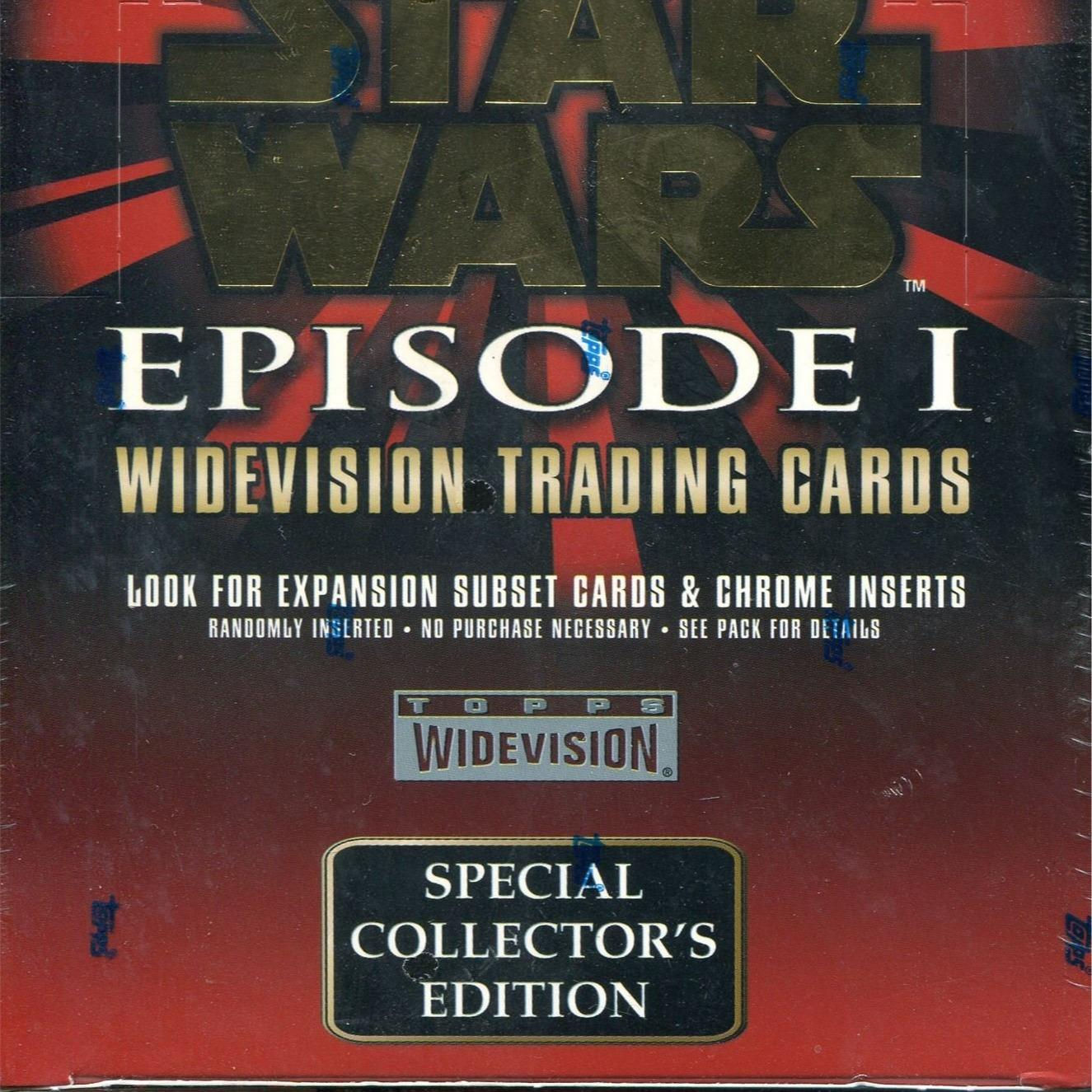 Star Wars Episode 1 Widvision Trading Cards
