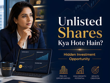 unlisted shares kya hote hain guide showing pre IPO investment and private company stock analysis