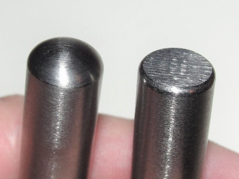 Thumbnail: Titanium Pocket Carry Palm Cap Stick, .44" Diameter (4 Lengths Available)