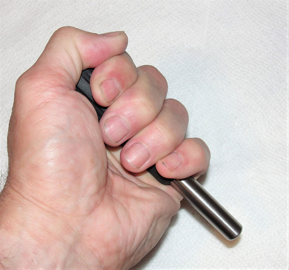 Thumbnail: Titanium Hidden Neck Carry Palm Stick