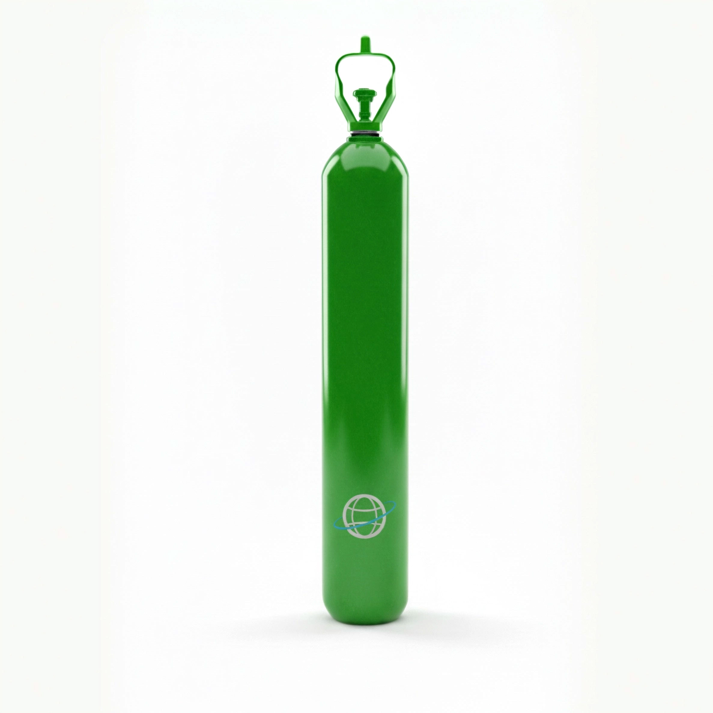 Cilindro Acero 50L Argon CGA580 Verde 10m3