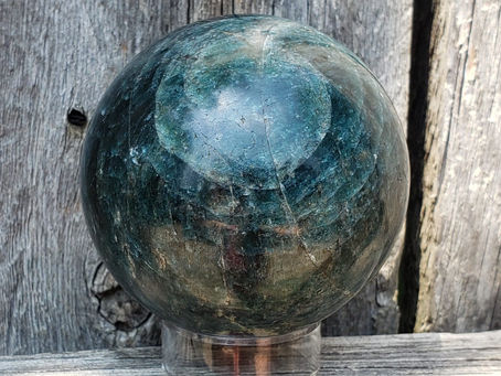 Green Kyanite Sphere