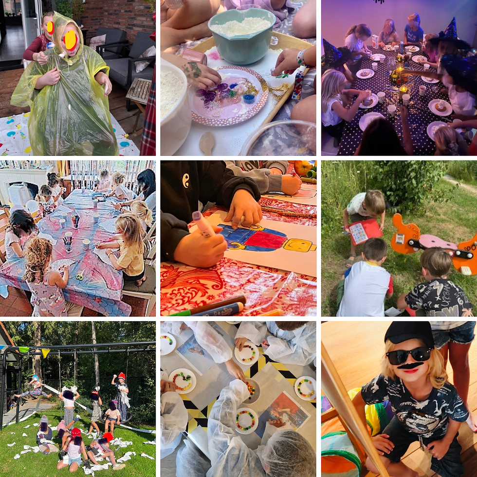 kinderfeest thuis thema