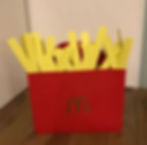 Surprise sinterklaas ideeen friet MC Donalds