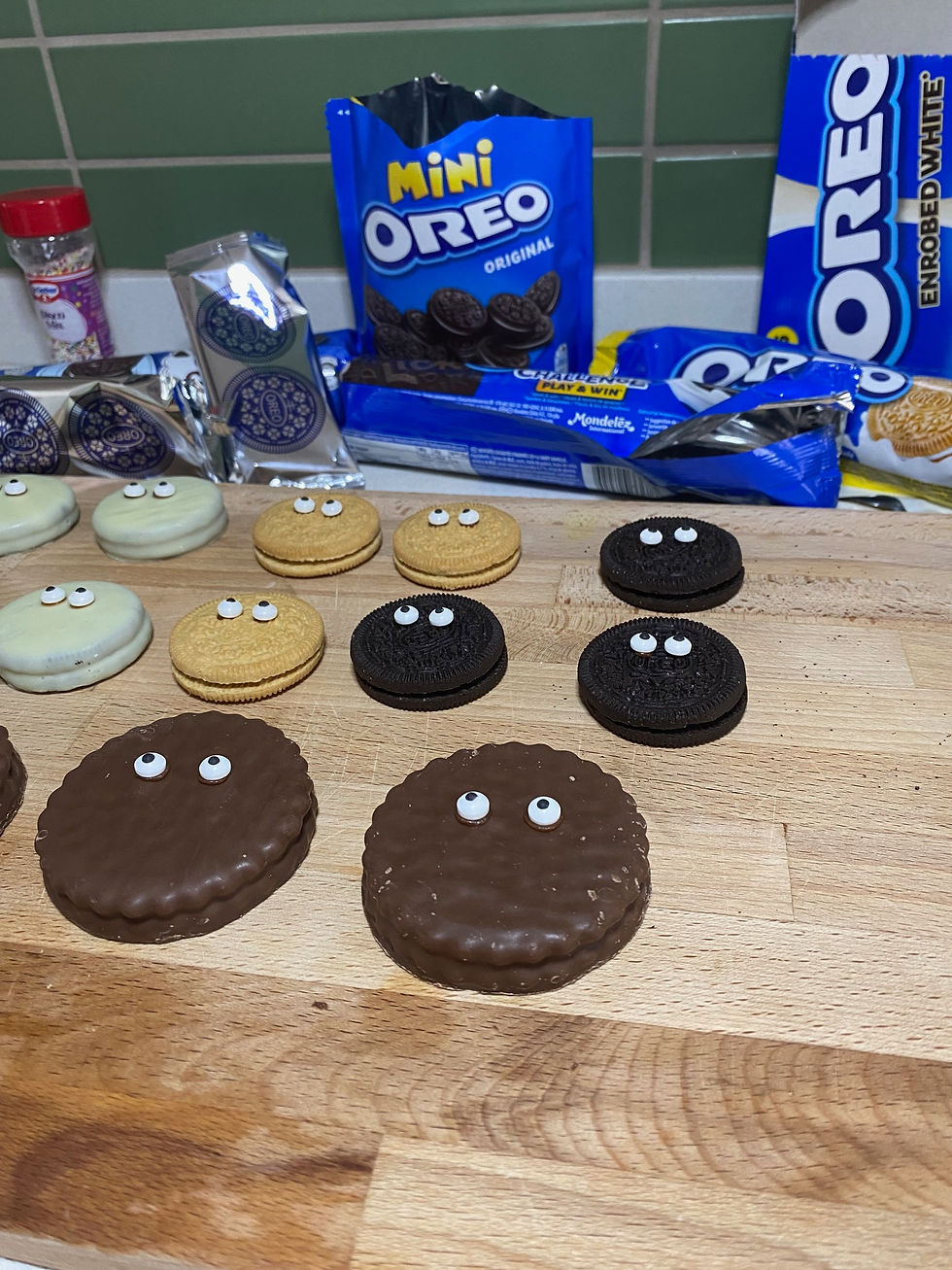 Oreo koekjes taart kinderfeest