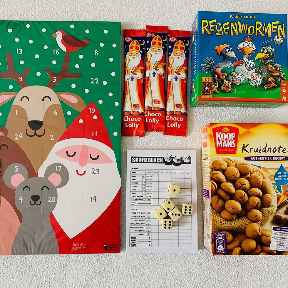 Cadeau tips voor Sinterklaas kerst verjaardag kind snoep spel