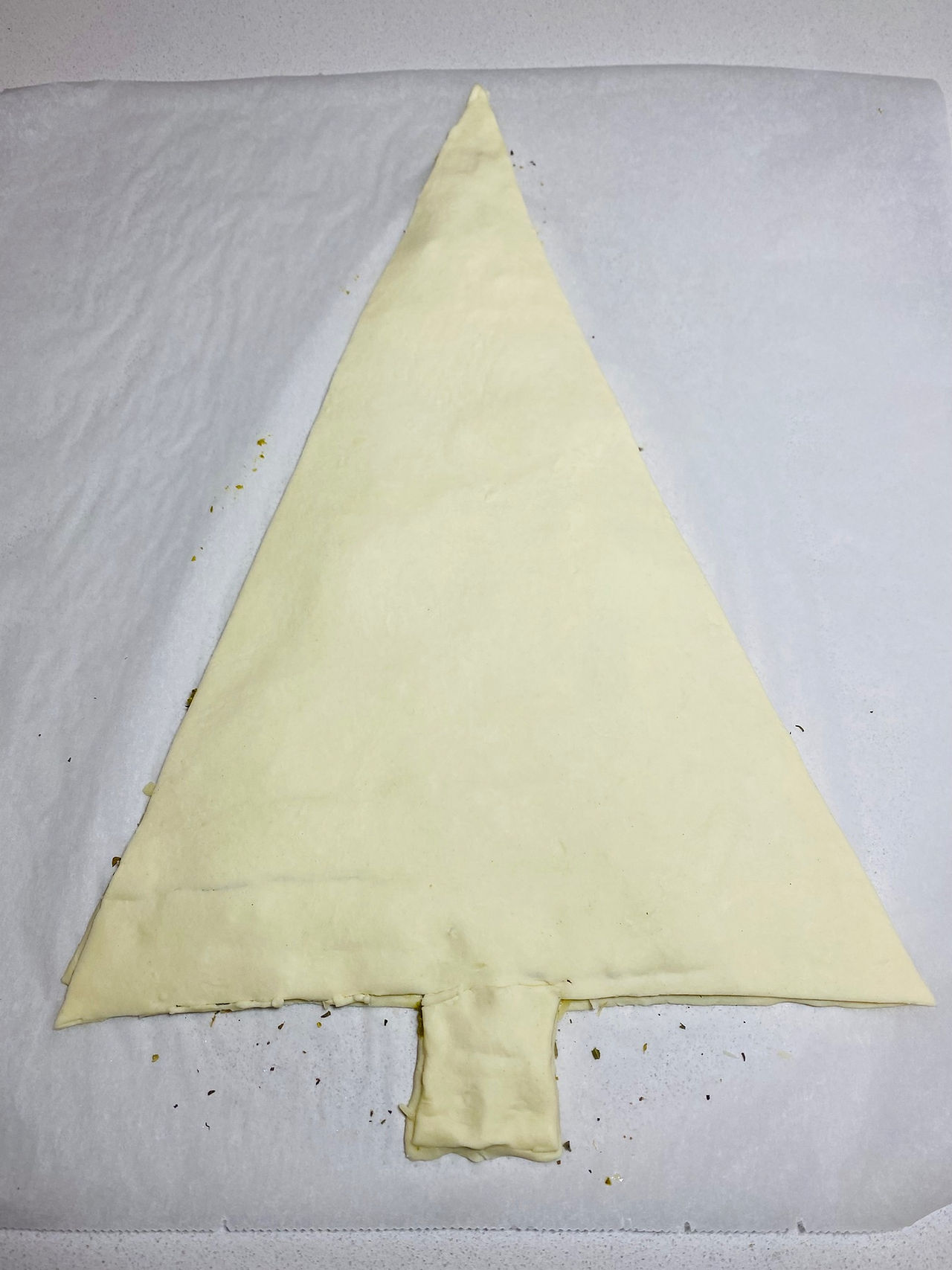 Kerstboom bladerdeeg recept