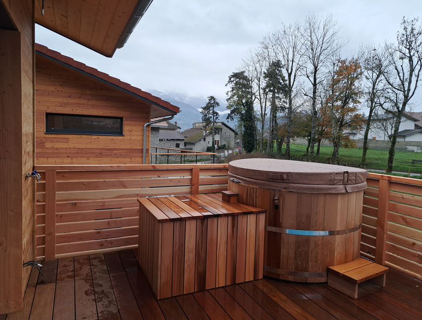 maison ossature bois, maison passive, maison basse consommation, maison bioclimatique, bernin, grésivaudan