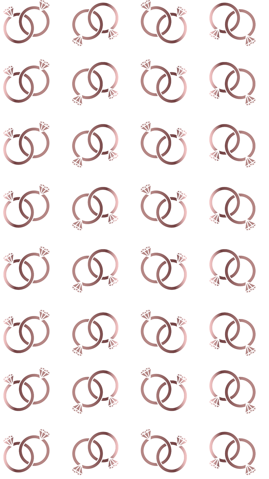 Purple Illustrative Halloween Characters Pattern Phone Wallpaper.png