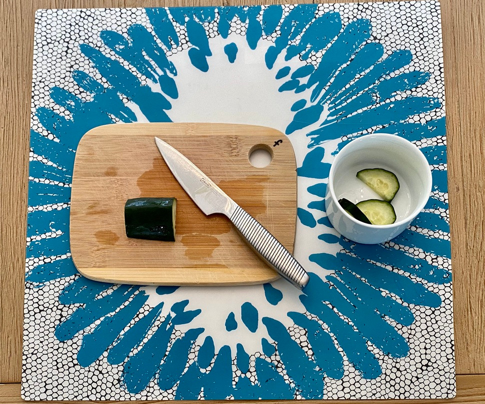 Montessori, practical life, montessori activity, cucumber cutting, food preparation, montessori activity
