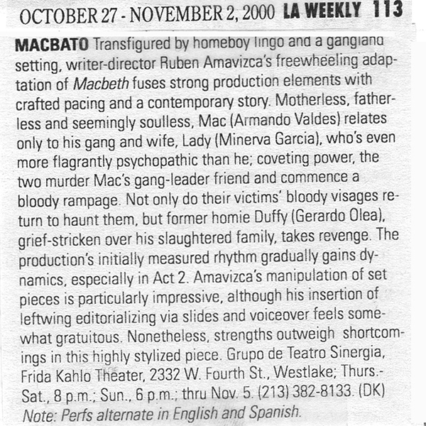 LA Weekly MacBato