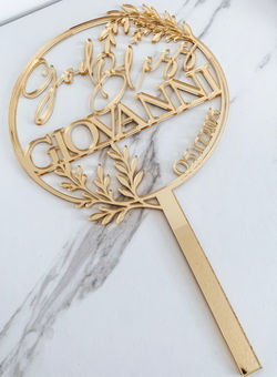 God Bless Acrylic Topper