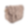 Dames schoudertas leer met panterprint beige