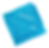 Baby badcape met naam en capuchon in de kleur turquoise