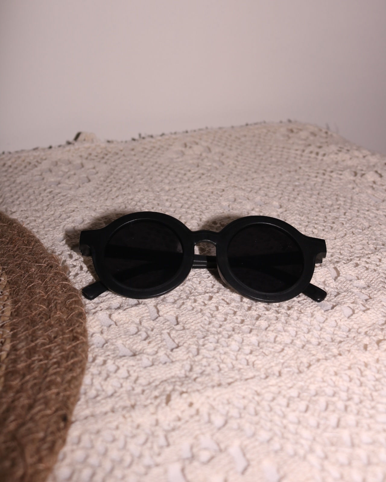 Kinderzonnebril in de kleur zwart