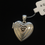 Thumbnail: Heart 925 silver locket 