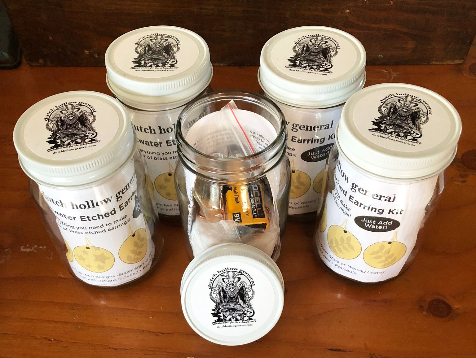 Saltwater Etched Earring Kit