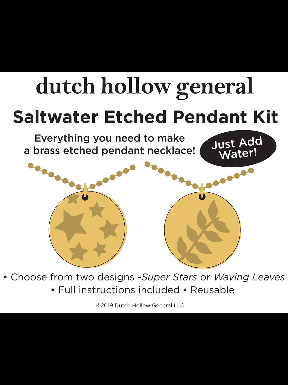 Thumbnail: Saltwater Etched Pendant Kit