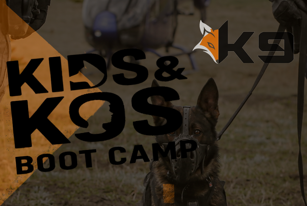Kids and K9s BootCamp