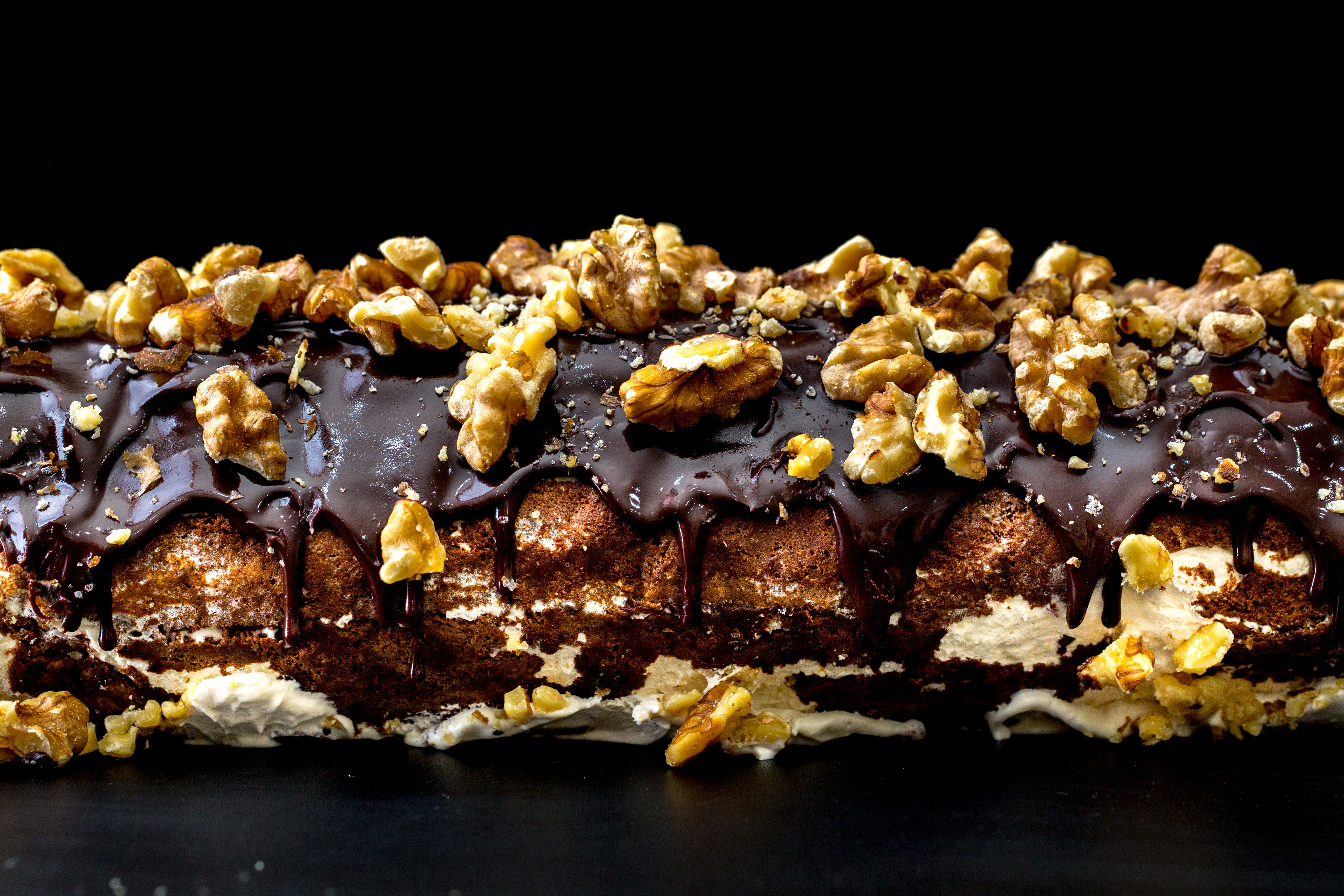 frozen chocolate maple roll