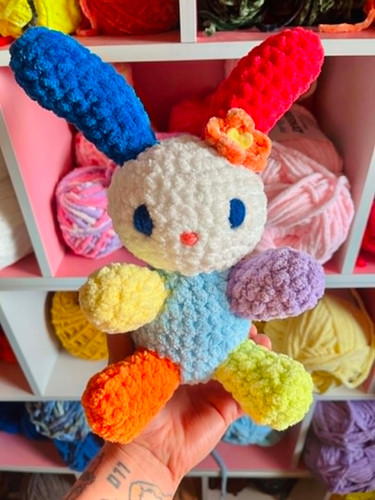 Circus Bunny Plushie | Jessicascozycreation