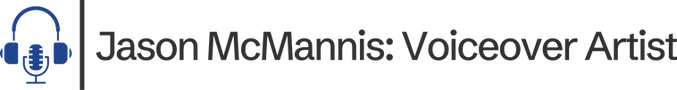Jason McMannis: Voiceover Artist logo