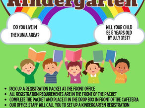 Register for Kindergarten
