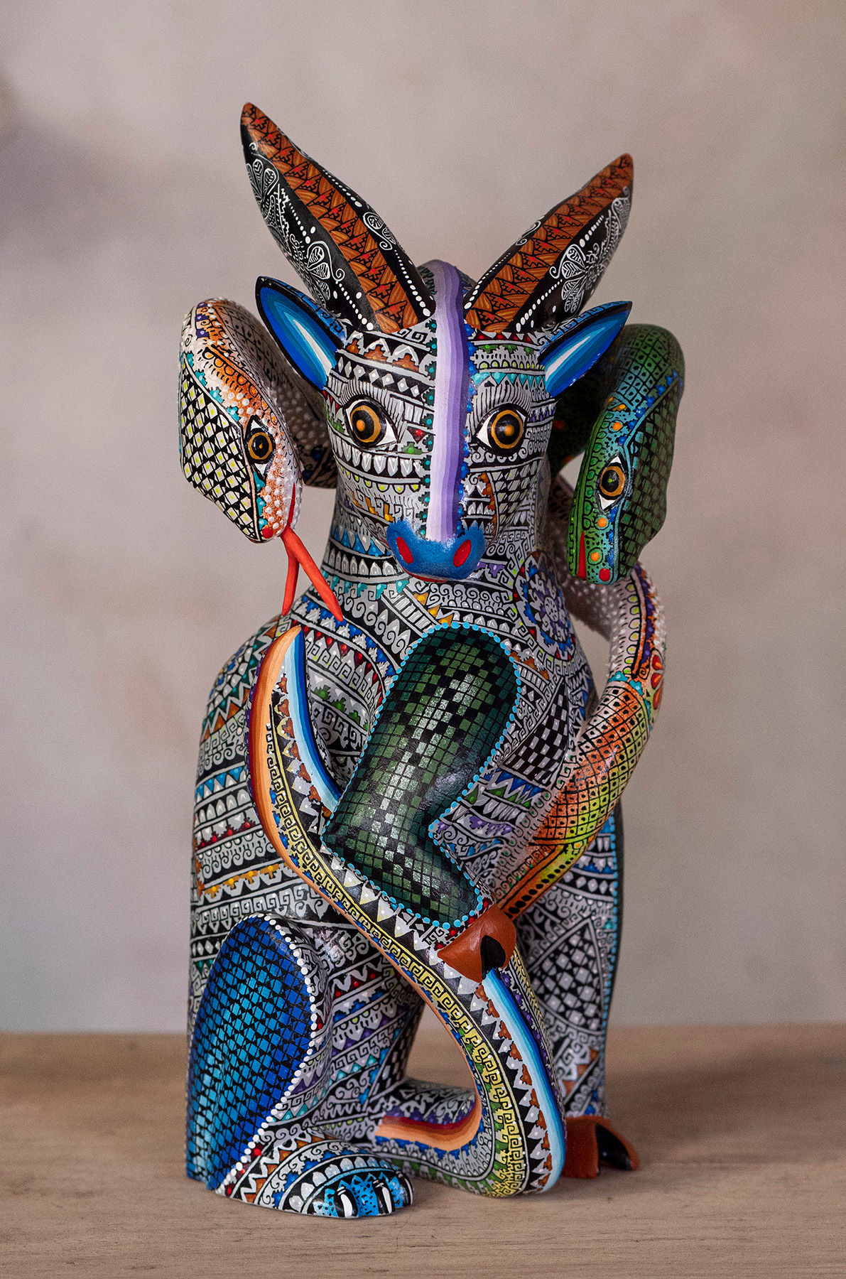 Venado con Serpientes