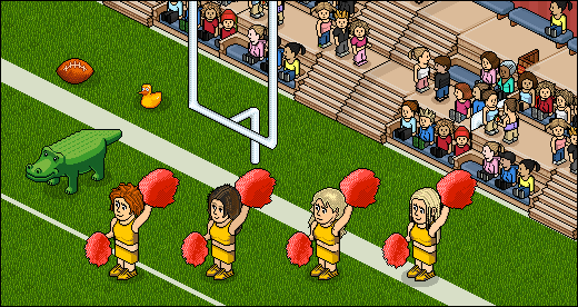 Cheerleaders HabboBETA