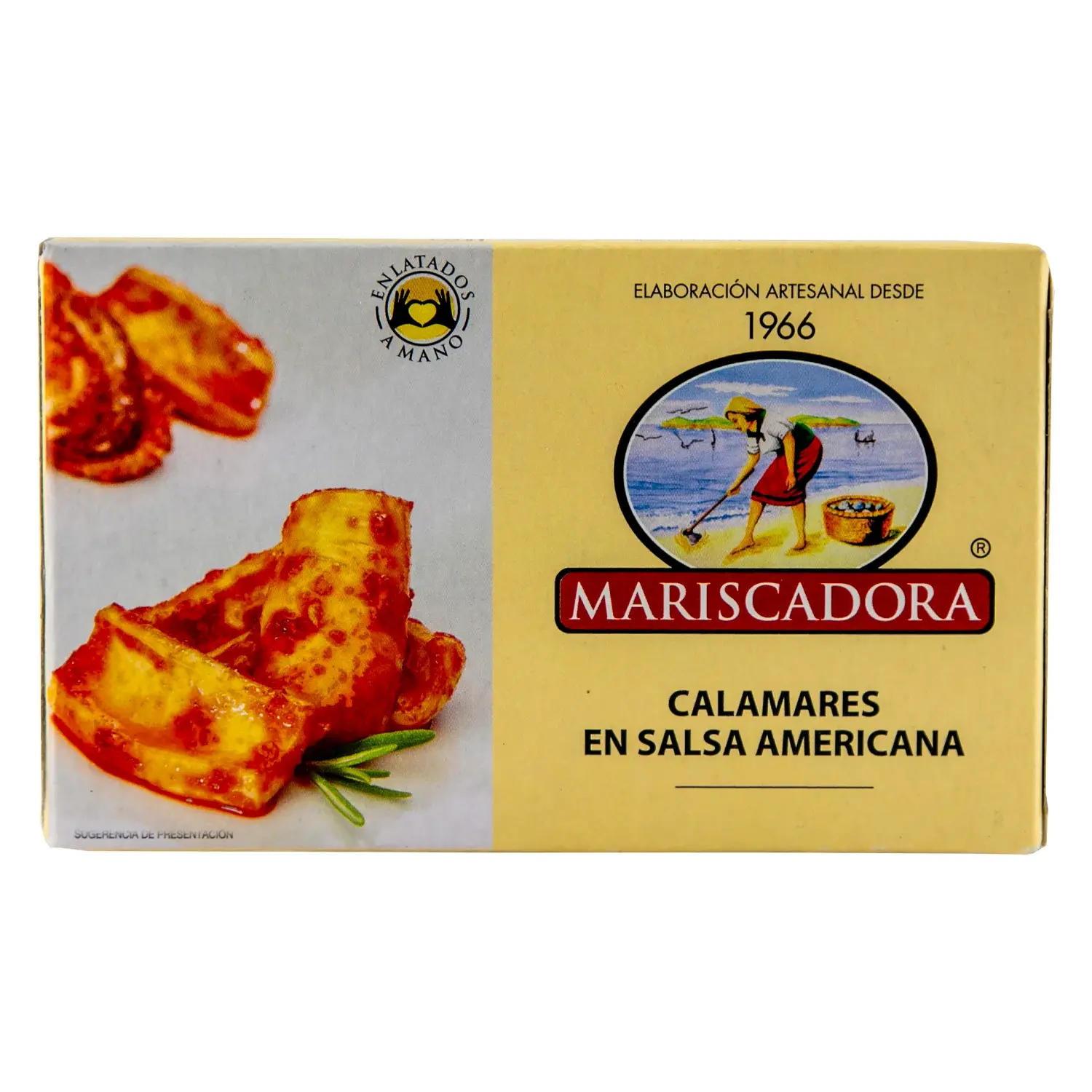 Mariscadora Squid Pieces in American Sauce