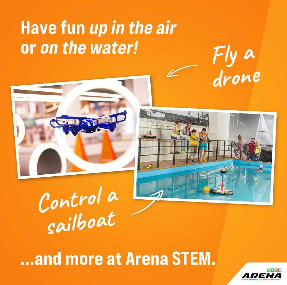 Arena STEM ScienceBased Fun Comes to The Garden State Plaza