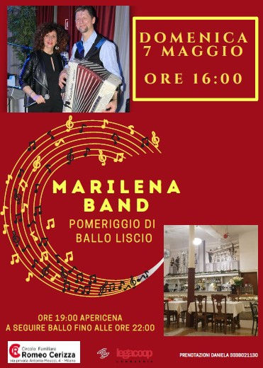 Pomeriggio di Ballo Liscio con Marilena Band