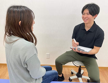 問診をしています