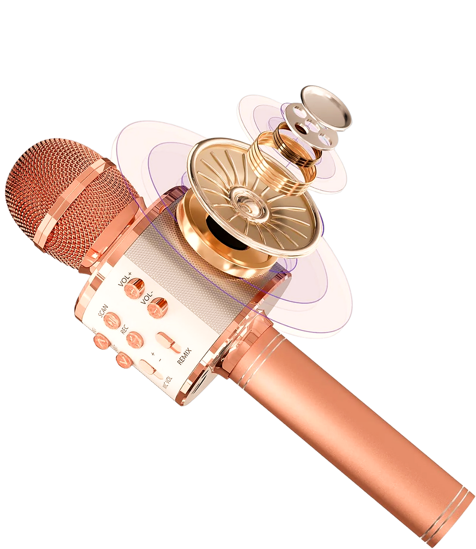 Miniatura: Micrófono Inalámbrico Karaoke Con Parlante Bluetooth