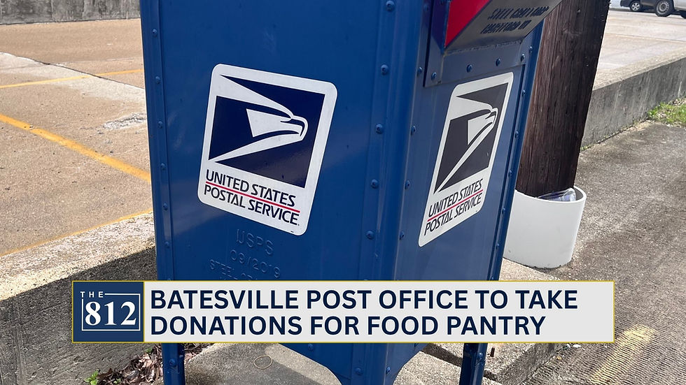 Batesville Post Office to collect non-perishable food Saturday